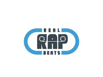 Real Rap Beats / Rejected Logo art audio cassette beats branding hiphop illustration logo music rap vector