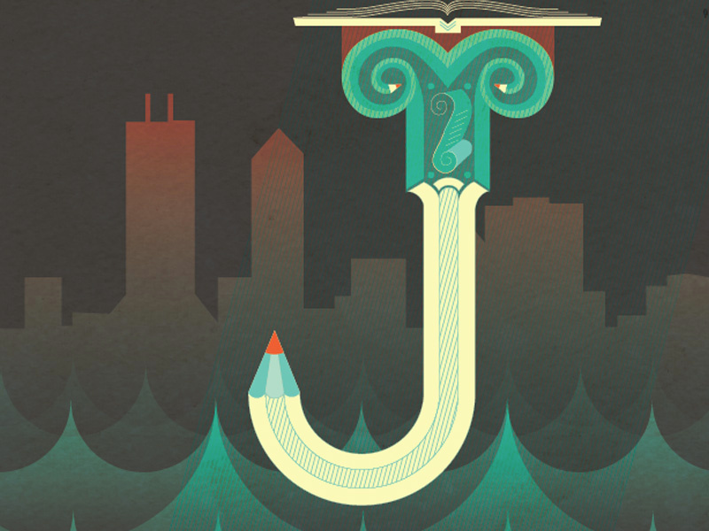 Jax Book Fest poster by Rade Stjepanović on Dribbble