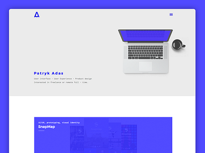 Personal website (coded)