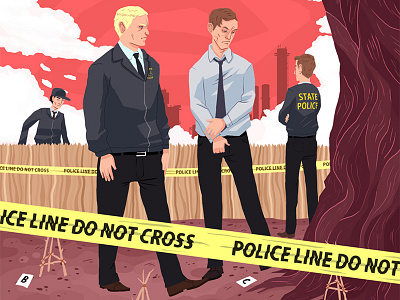 True Detective illustration true detective