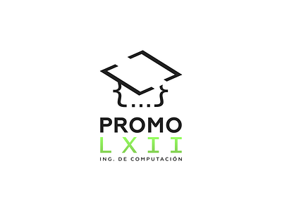 "PROMO LXII" black white branding design designer illustrator cc logo logo design photoshop venezuela