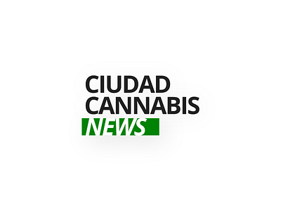 "CIUDAD CANNABIS NEWS" branding design designer illustrator cc logo vector