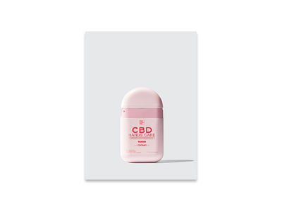 "The Lunatic CBD Hands Cream Label"