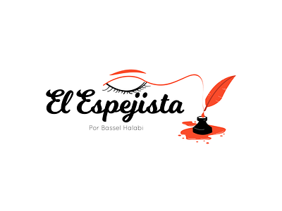 "El Espejista" blog branding design illustrator cc logo mock up photoshop vector