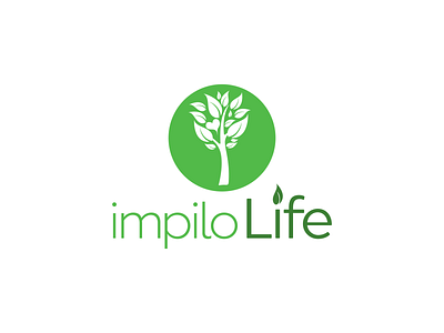 "Impilo Life" african branding designer flat illustrator cc insurance logo logo design typography vector