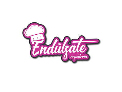 "Endúlzate" bakery branding design designer flat illustrator cc logo logo design vector