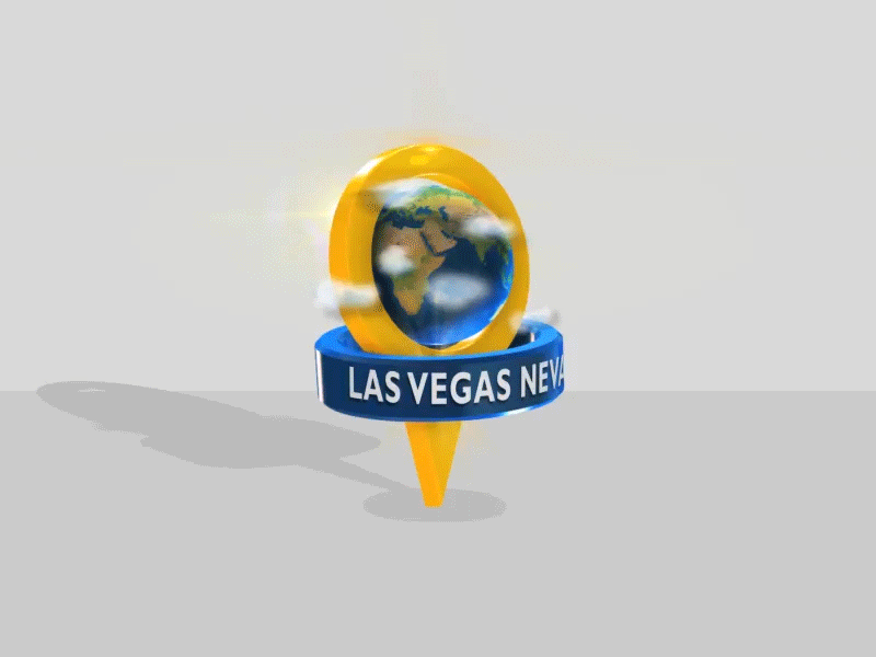 Locator Bug gif c4d flat 3d motion graphics locator bug after effects animation