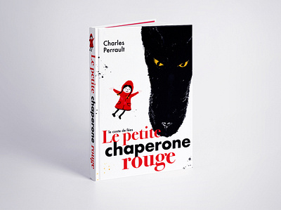 "Le petite chaperone rouge" book cover books coverbook creative design illustrations