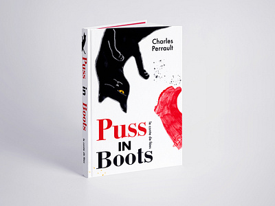 "Puss in Boots" cover book book coverbook fairytales illustrations