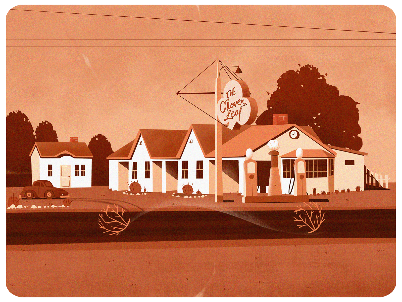 The Old Clover Leaf By Kimberly Greenough On Dribbble