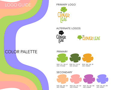 Clover Branding Guidelines Snapshot branding design illustration