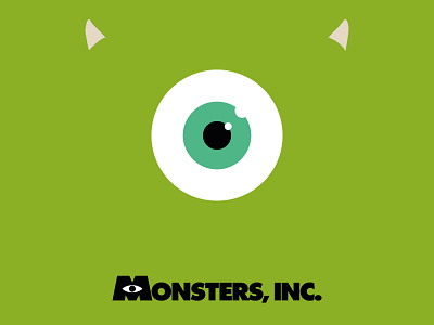 Monster's Inc adobe illustrator adobe photoshop creative cloud creative design design illustration monsters inc vector