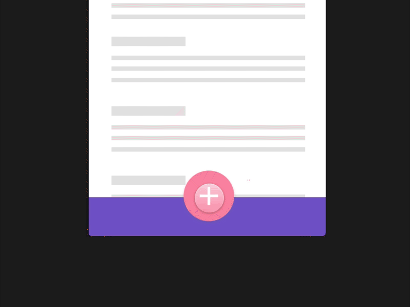 Floating button [UI/UX day 1] animation framer icons interaction ios mobile ui uidesign ux ux design