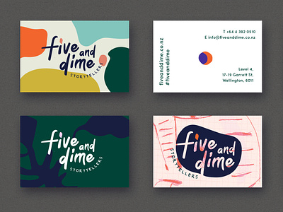 Brand identity for Five and Dime branding design graphic design illustration