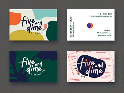 Brand identity for Five and Dime branding design graphic design illustration