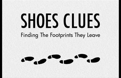 Shoes Clues - Detective Agency Business Card