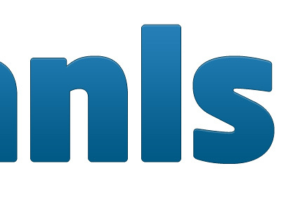 Neo Sans Logo blue logo neo sans white