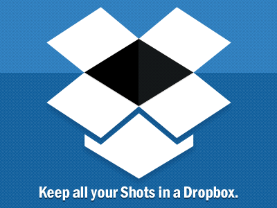 My Dropbox Logo Rebound blue dribbble dropbox franklin gothic logo rebound shots