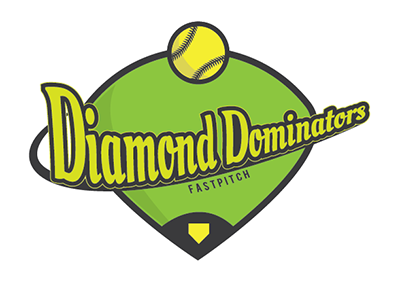 Diamond Dominators V1 ball baseball fastpitch field logo pitch softball swoosh