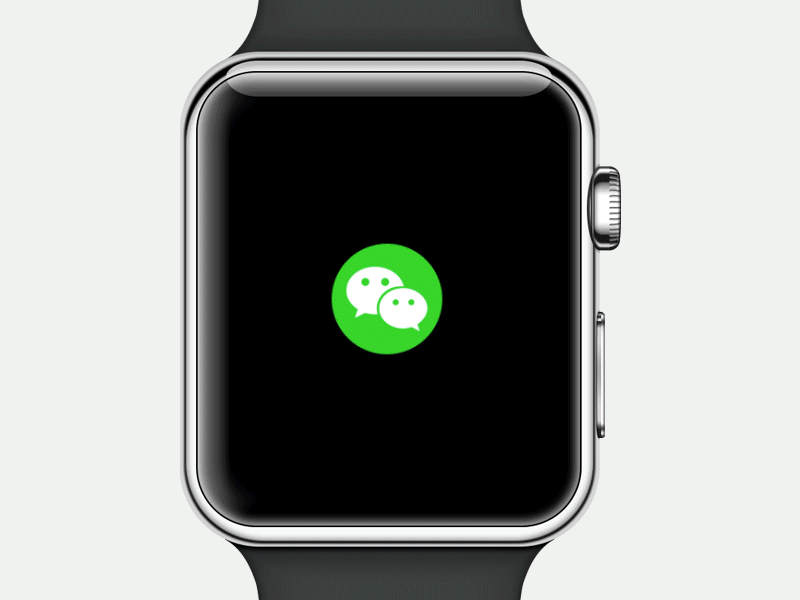 WeChat anim app gif motion graphic watch wechat