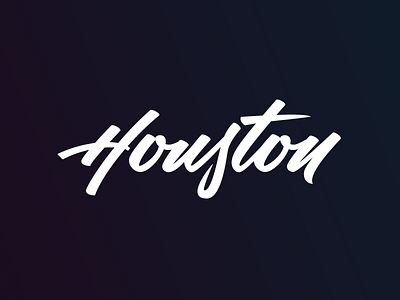 Houston Lettering