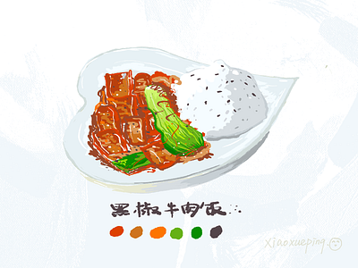 Food illustration 食物插画06