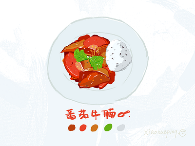 Food illustration 食物插画08