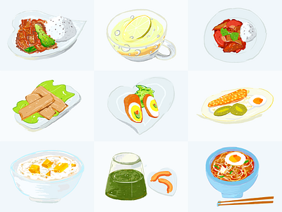 Food Illustrations