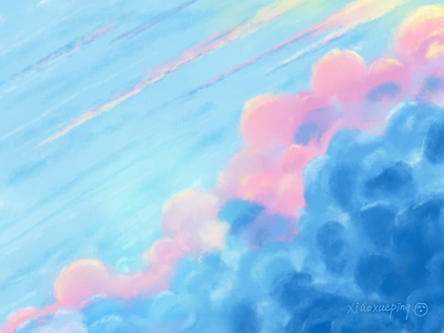 Sky天空01 art cloud color design sky