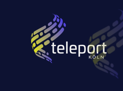 teleport app branding modern technology