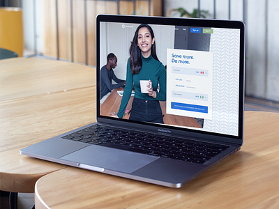 Design and front end work for a money transfer business