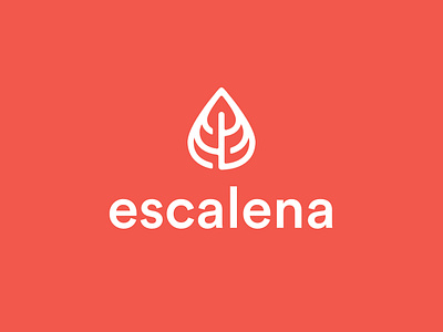 Escalena - Light brand concept brand logo