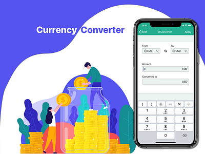 #DailyUi #004 Currency Converter