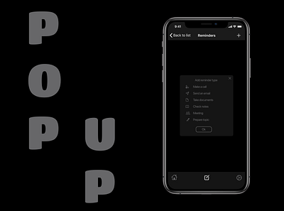 #Daily #UI # 27 Pop up @daily ui @dailyui app design
