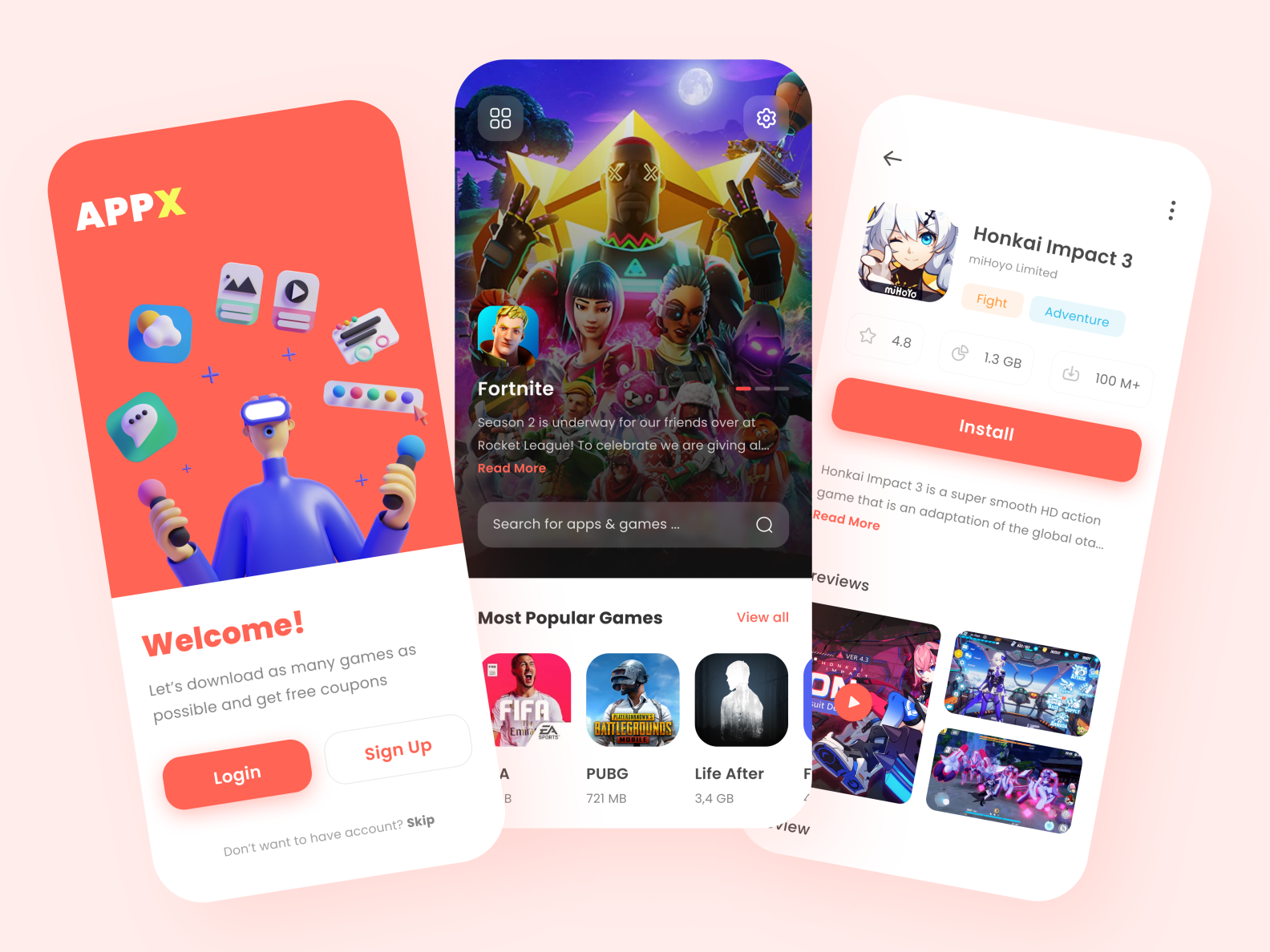 Game Store App by muhammad noufal on Dribbble