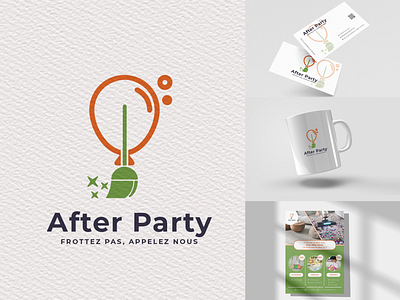 After Party | Cleaning Services Logotype