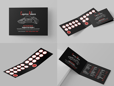 Business Card Loyalty Menu 3 in 1 | Logo Restautant