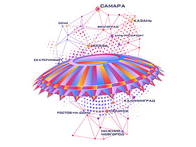 The series "Samara 2018" 2018 arena samara