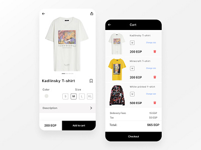 clothing mobile app shot behance daily 100 challenge dailyui design graphicdesign inspiration mobile app design mobile ui uiux ux