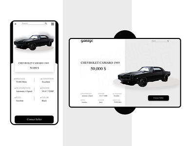 classic cars app behance daily 100 challenge daily design challenge design graphicdesign inspiration mobile app mobile app design mobile ui ux