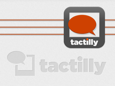 Tactilly Icon app app icon ios ipad mobile