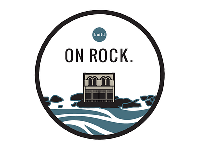 On Rock graphics illustration illustrator logo vector