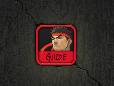 Street Fighter II Guide App Icon apps games icons illustration