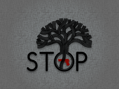 Stop Oakland Gun Violence campaigns illustration logos