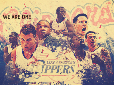 L.A Clippers - We are o fan art los angeles clippers nba