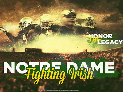 Notre dame 2014 Poster