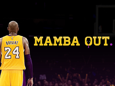 Mamba out shop kobe shirt