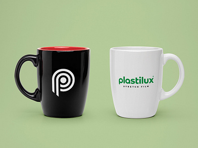 Plastilux Cups branding logo