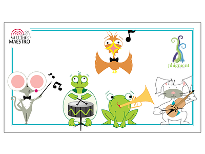 Meet the Maestro Animals animals illustration meet the maestro music orchestra pittsburgh symphony orchestra symphony