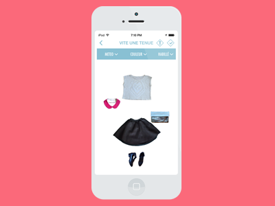 Clothe To Me app closet cloth fashion mobile outfit wardrobe